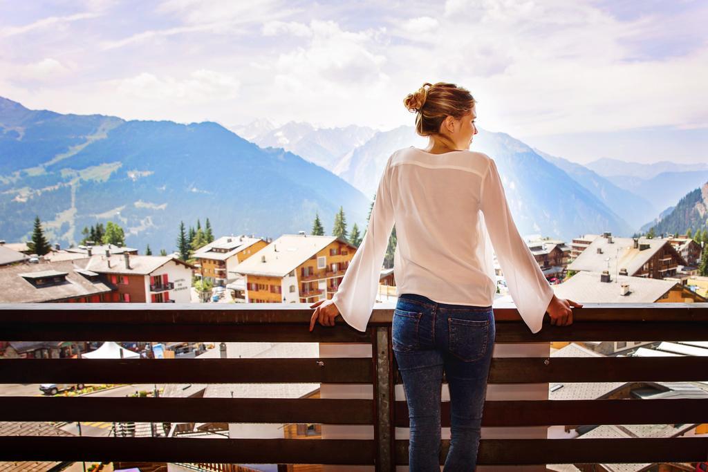 Hotel Bristol Verbier Cameră foto